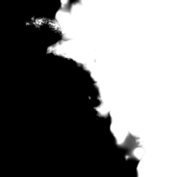 Desert biome mask for sample terrain grid element